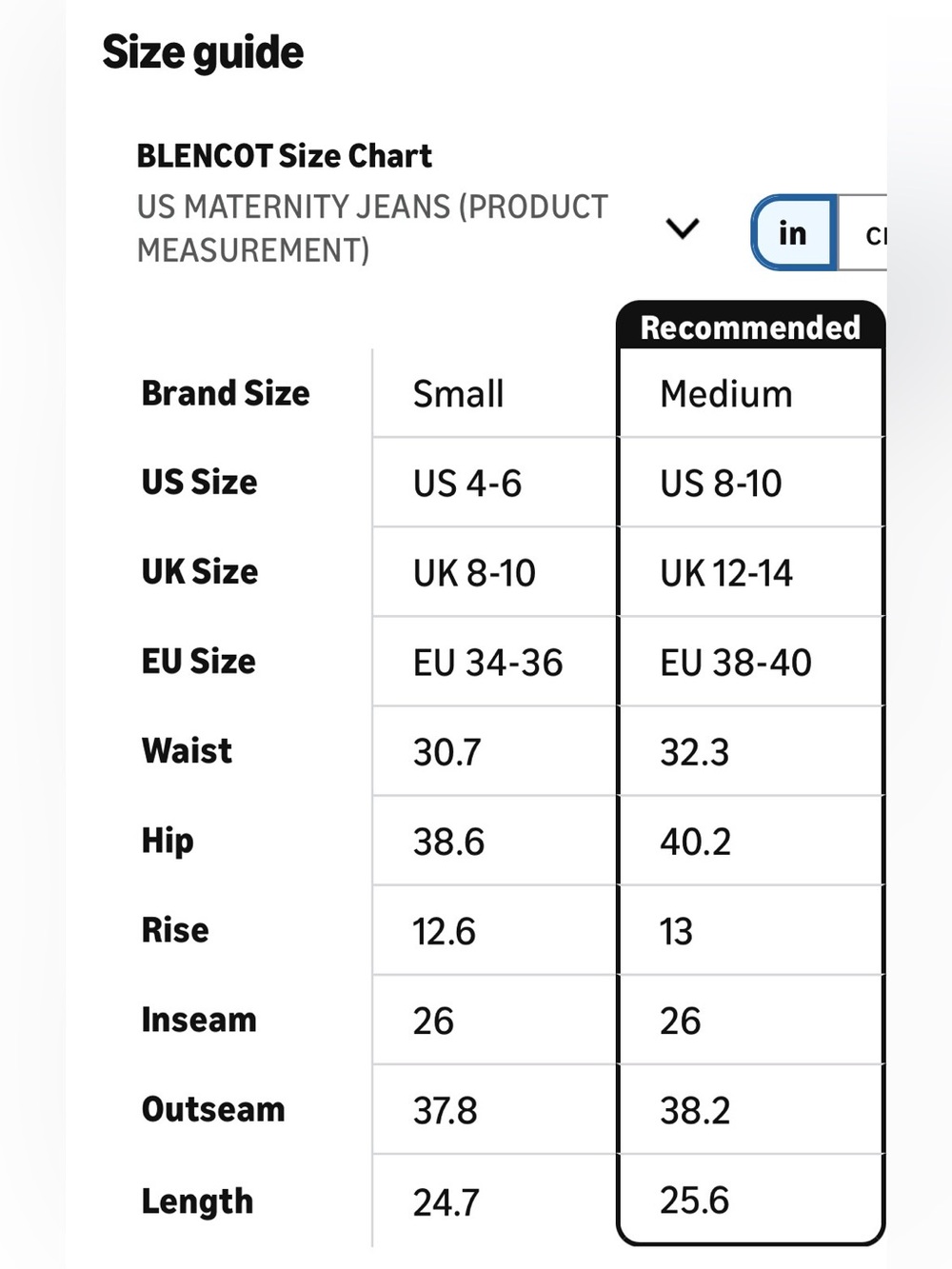 Blencot side panel barrel maternity jeans - M - Picture 5 of 5